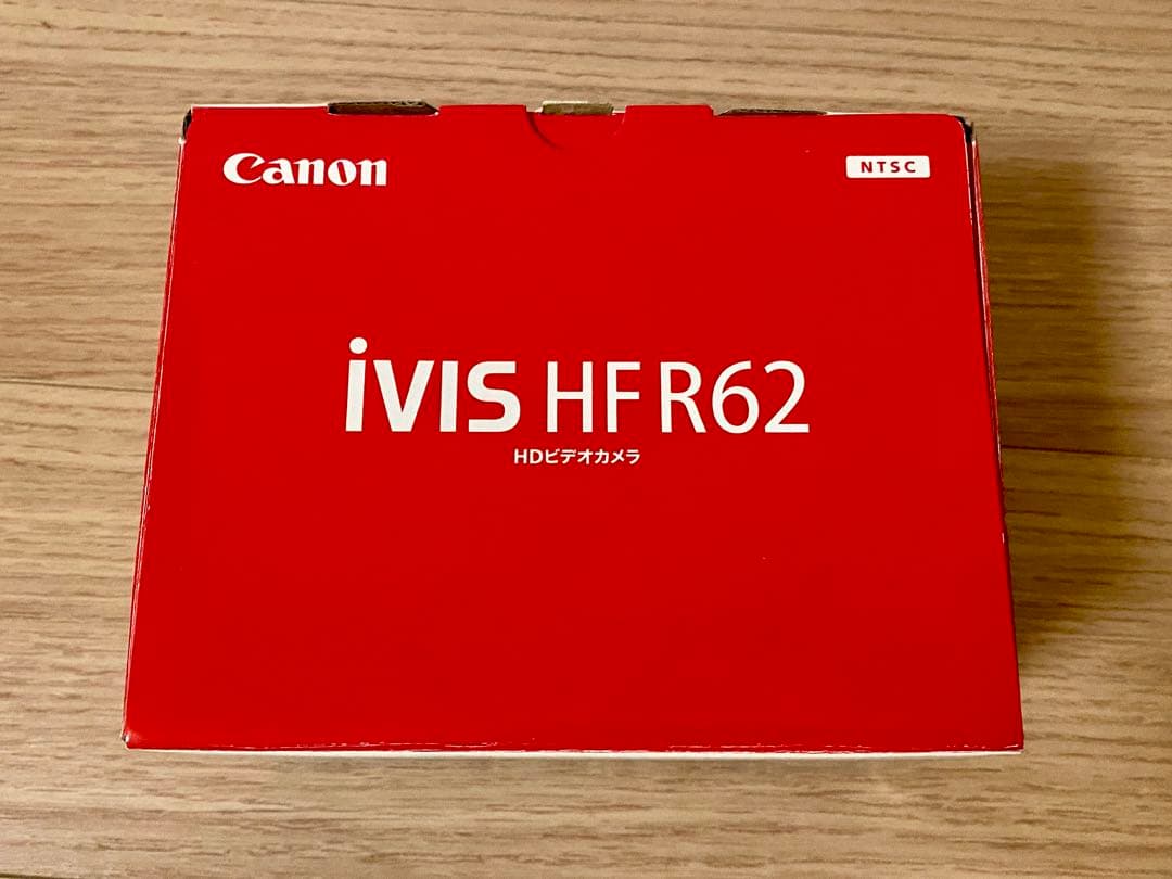 【超美品】Canon デジタルビデオカメラ IVIS HF R62 おまけ付き！