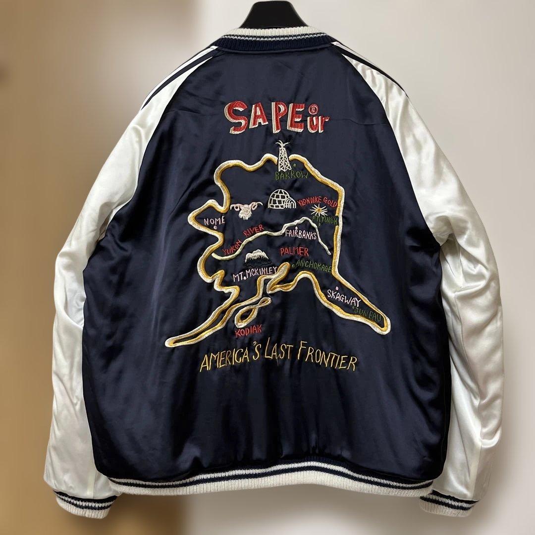 SAPEur スカジャン リバーシブル サプール XXL スーベニアジャケット