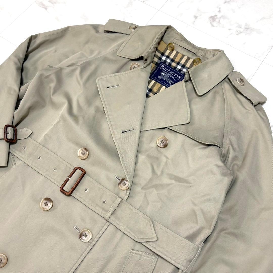【極美品】Burberrys バーバリーズ トレンチコート メンズ 英国製