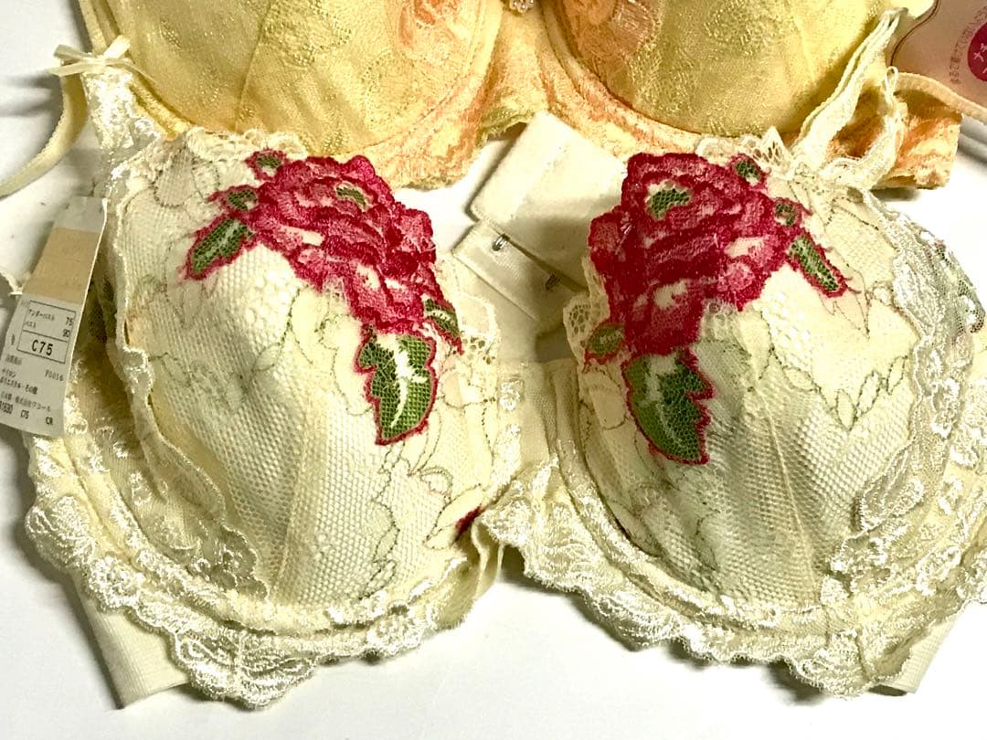 ワコール　ウイング　レシアージュ　ブラジャー　C75 まとめて5枚　★4367S