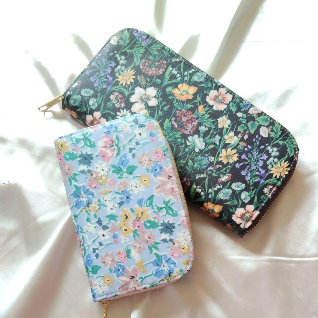 ハンドメイド（特サイズ容量多め＆ハーフ財布）れいみ様