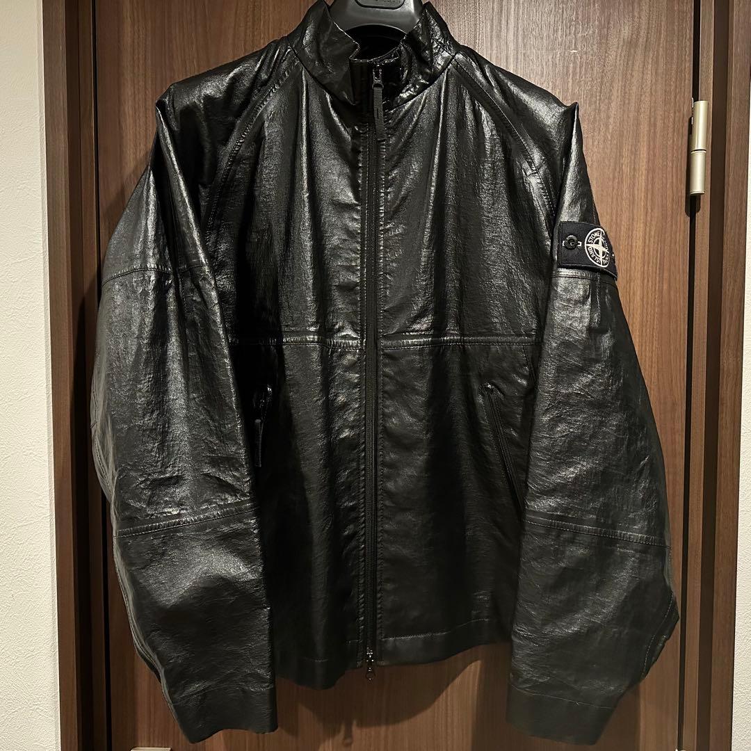 ジャケット・アウター Stone  25SS Light Leather Organza