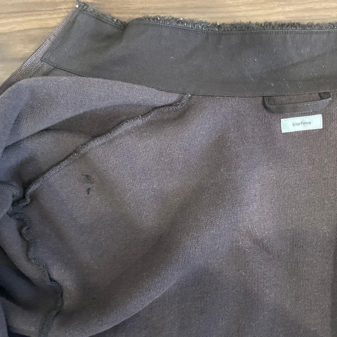 【状態価格】blurhms WOOL BOA ZIP JACKET ブラウン 2