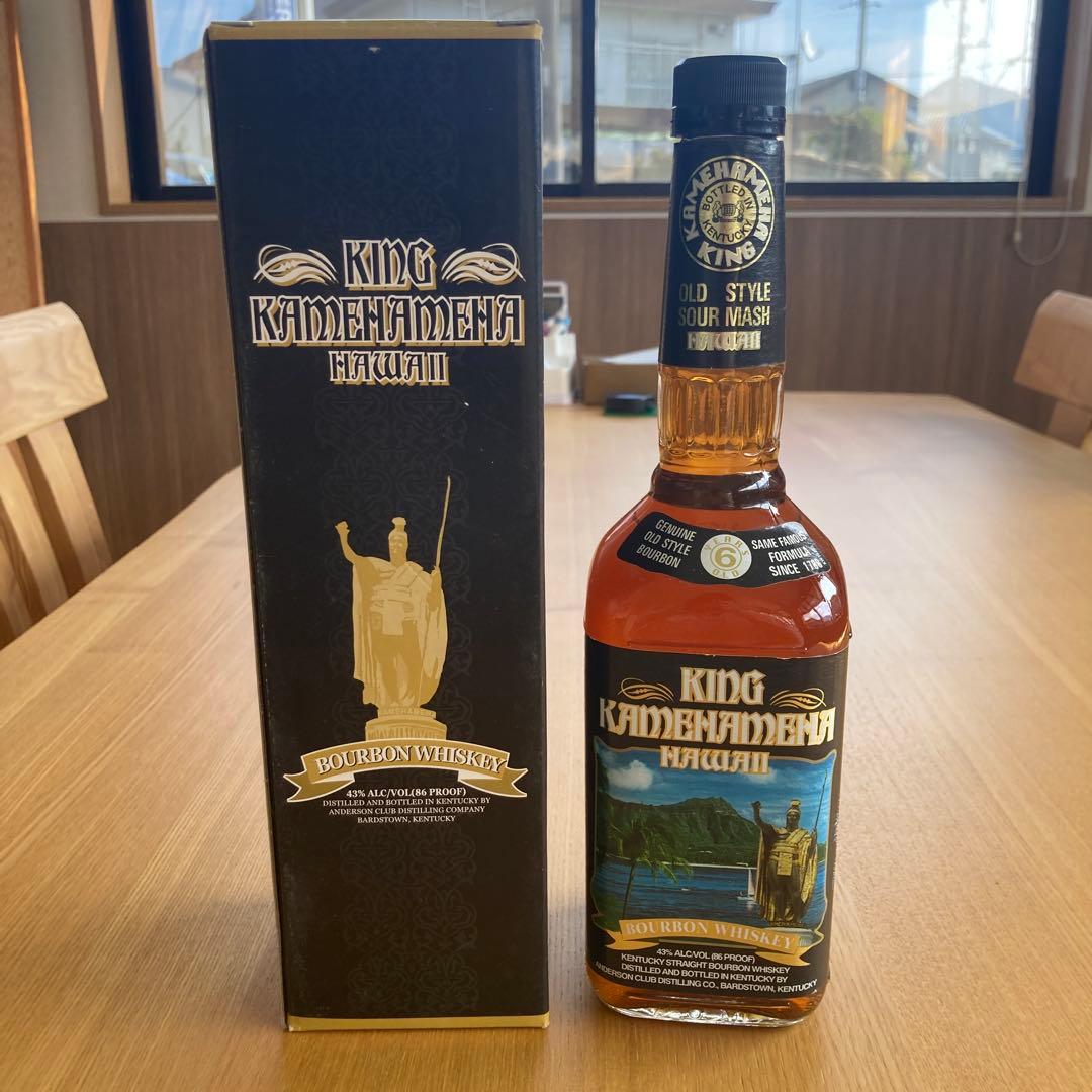 ウイスキー KING KAMEHAMEHA BOURBON WHISKEY 750ml