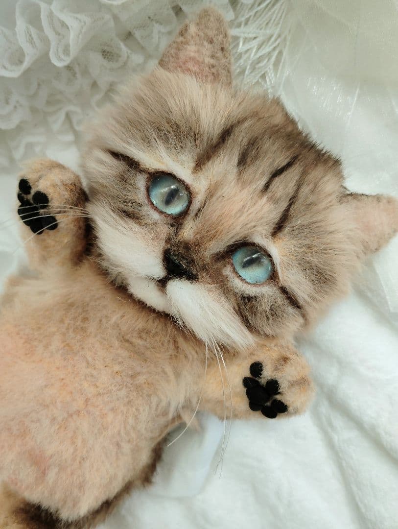 めるちゃん様❤オーダー❤お腹ぽっこり♡可愛い猫ちゃん♡アートドール♡ぬいぐるみ♡