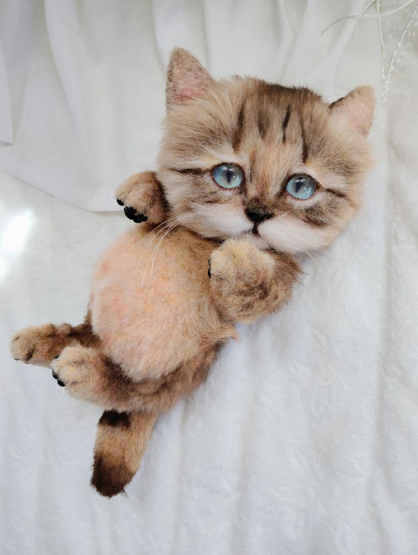 めるちゃん様❤オーダー❤お腹ぽっこり♡可愛い猫ちゃん♡アートドール♡ぬいぐるみ♡