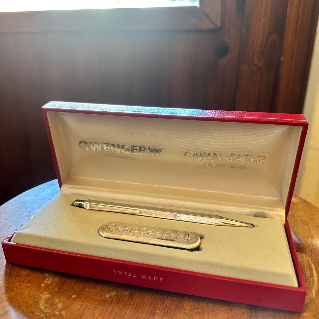カランダッシュ　ウェンガー　　ボールペン　ツール