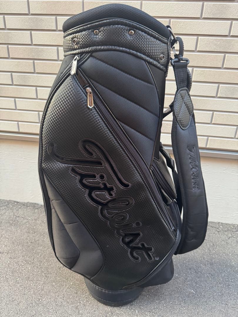 Titleist ブラック キャディバッグ　　値段交渉可
