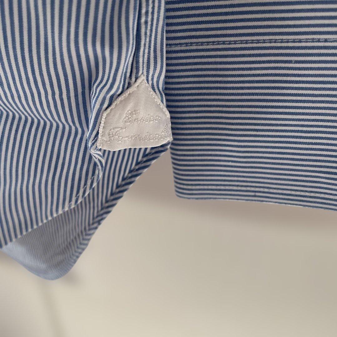 【美品、値下げ】エリコフォルミコラ　ストライプ　シャツ