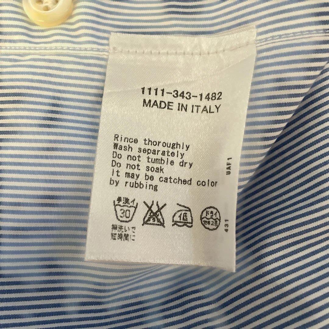 【美品、値下げ】エリコフォルミコラ　ストライプ　シャツ