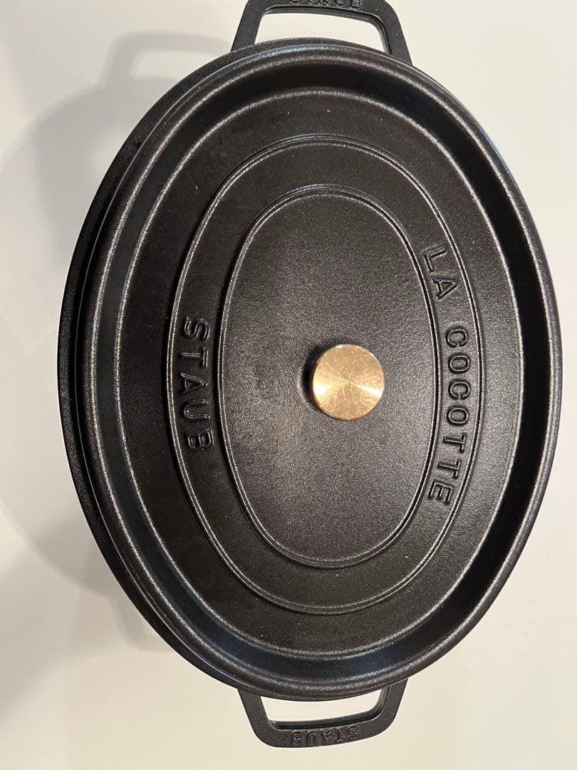 STAUB ストウブ　ピコ　ココット　マット黒　37cm