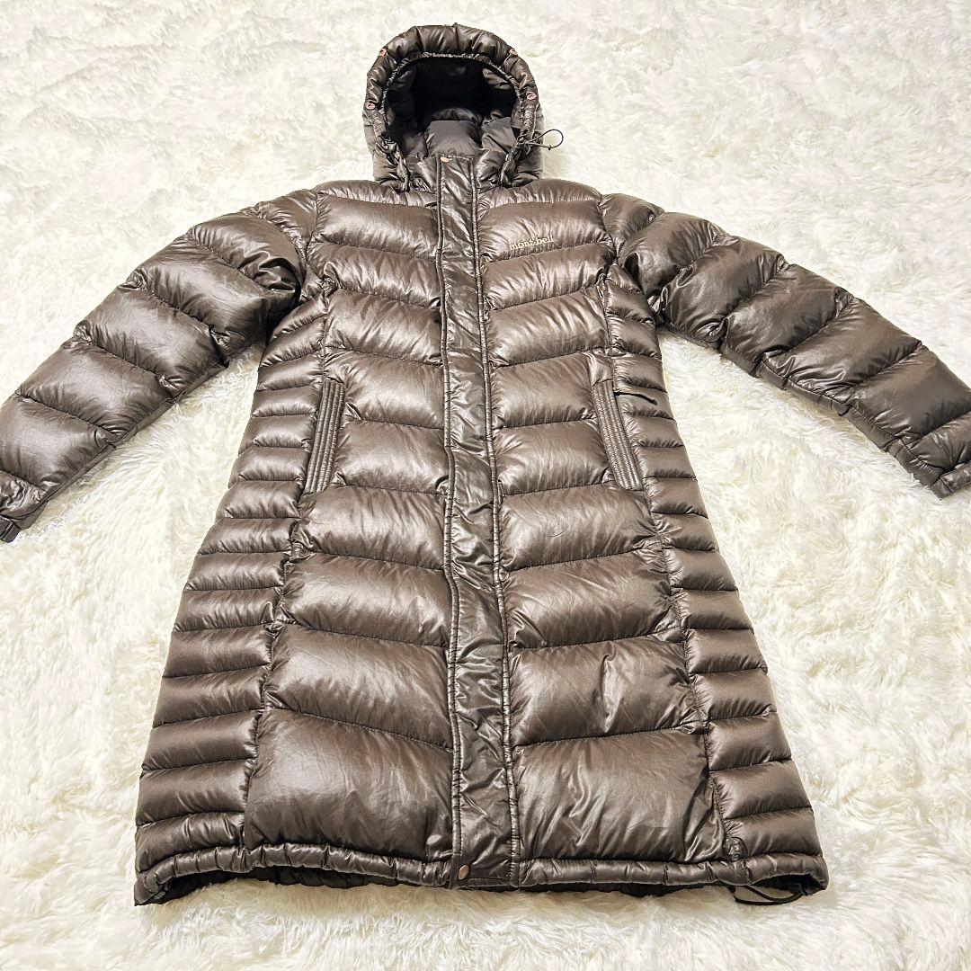 mont-bell モンベル ロングダウンコート ダウンジャケット レディースM