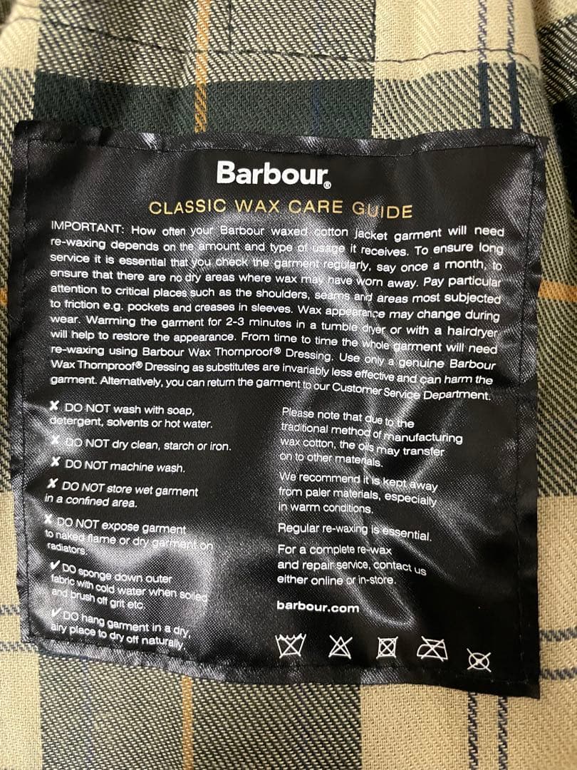 Barbour BEDALE (バブアー ビデイル) 36