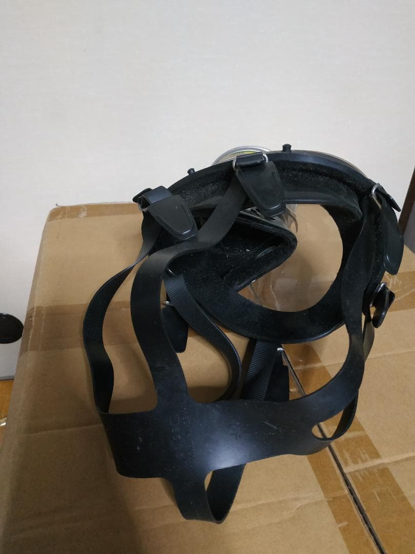 NBCマスクSGE150防毒ガスマスクフェルター付 消防 警察 軍