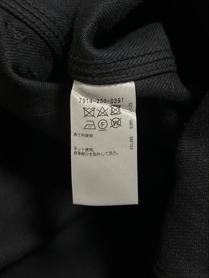 【完売品】BLAMINK/ブラミンク/ブラックデニムオールインワン/size36