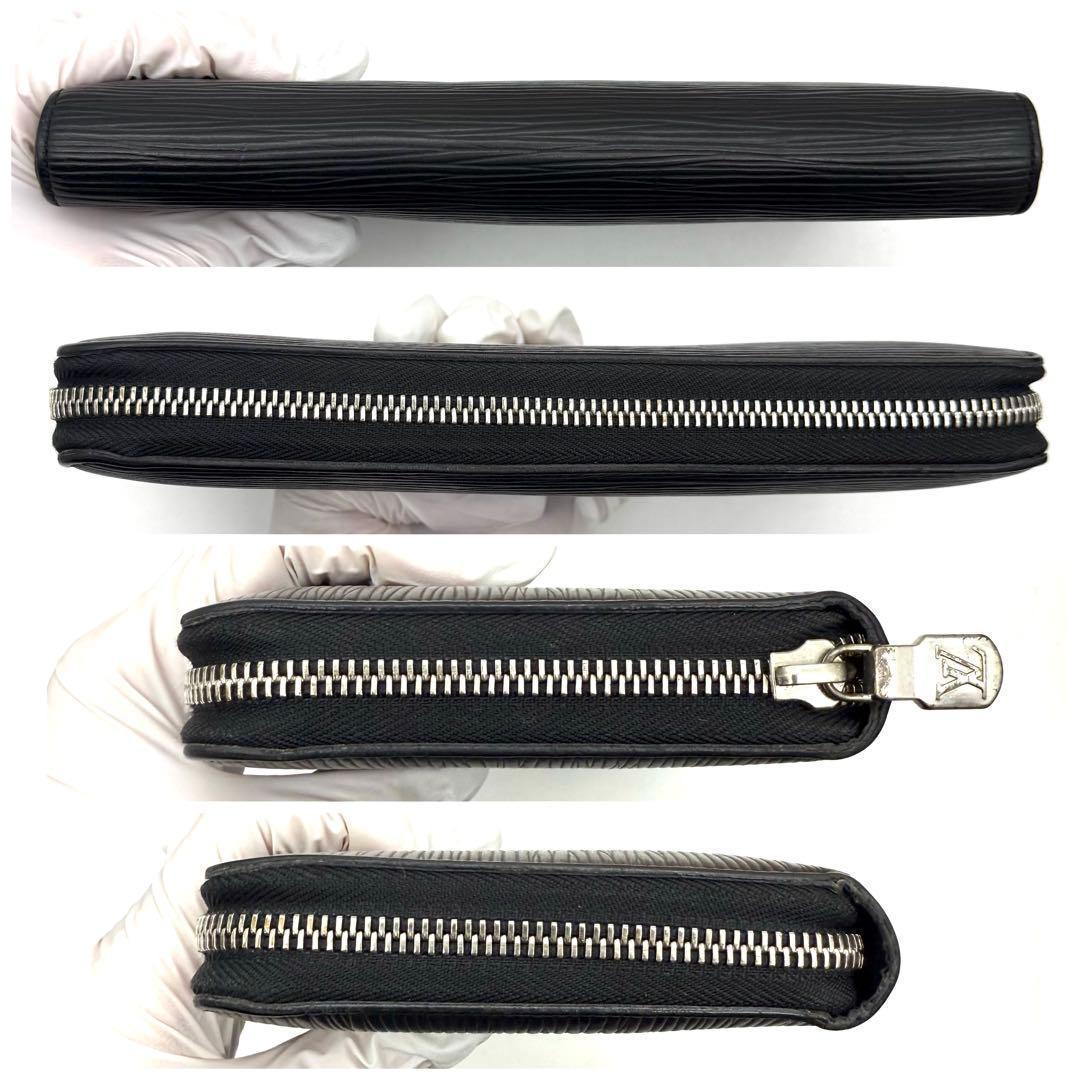 【極美品】新型 ルイヴィトン エピ ジッピーオーガナイザー ノワール 黒 長財布