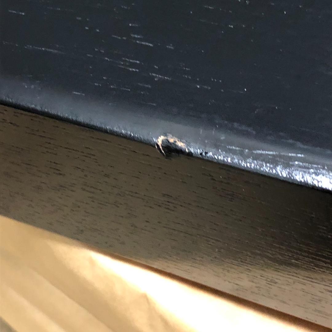 未使用　2尺衣装箱　黒天朱　60×40　4個