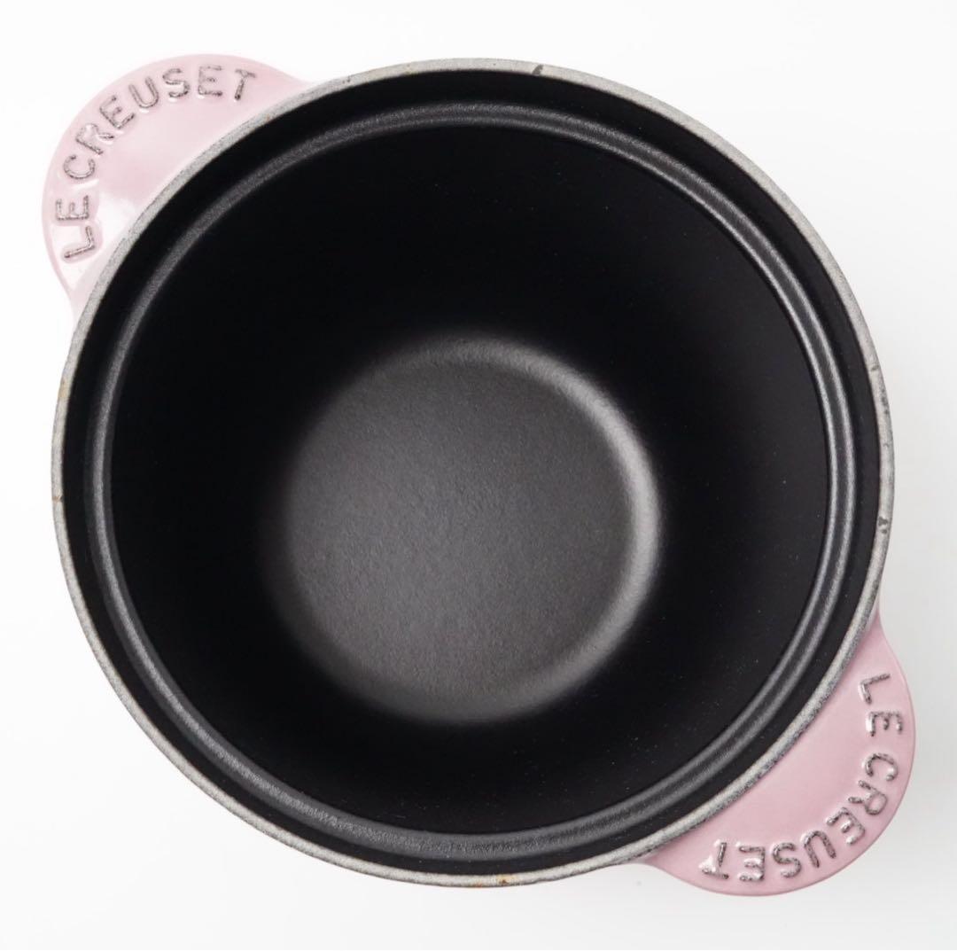 【美品】LE CREUSET　ココット エブリィ モーヴピンク　18cm
