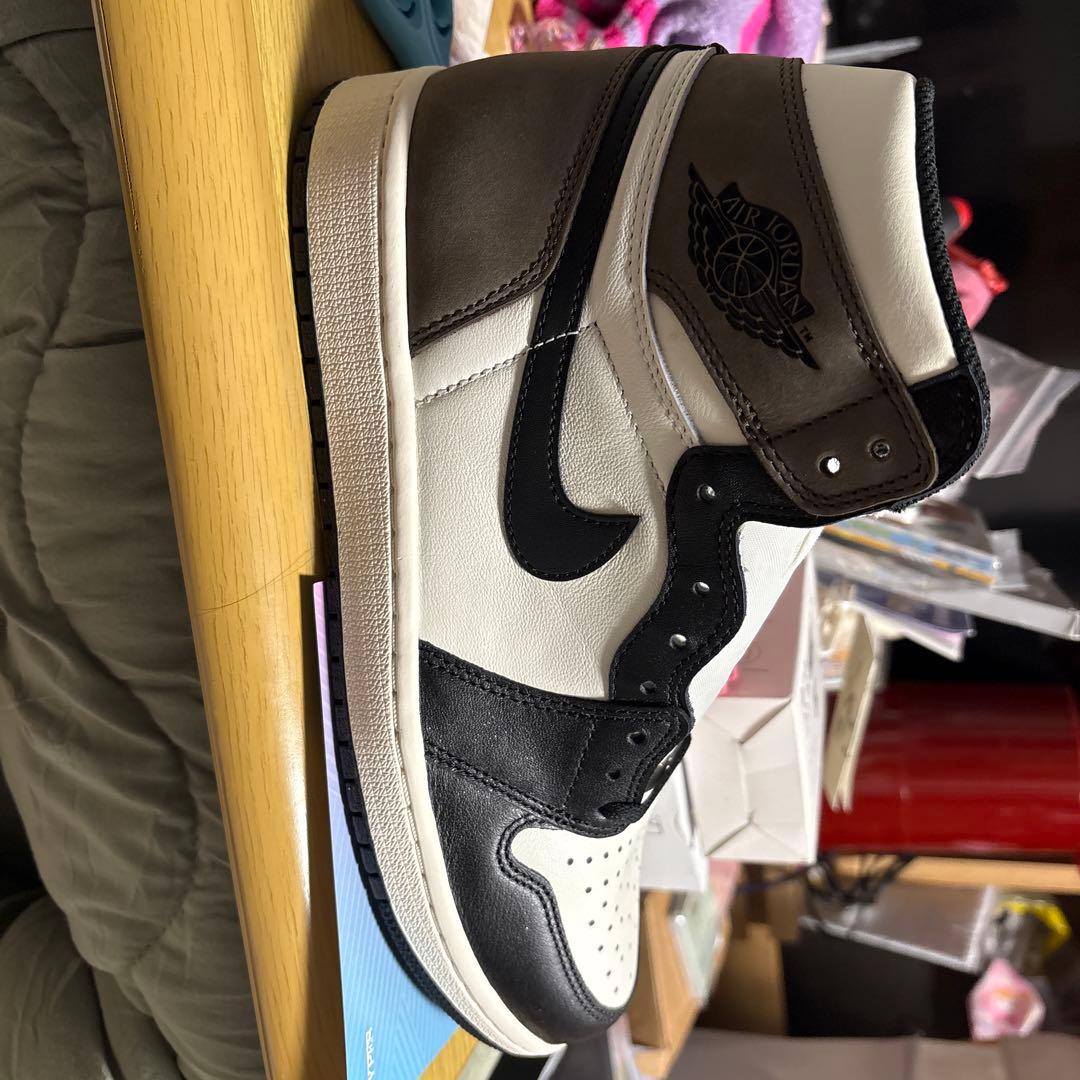 靴 NikeAirJordan 1 High OG \"Sail/Dark Mocha