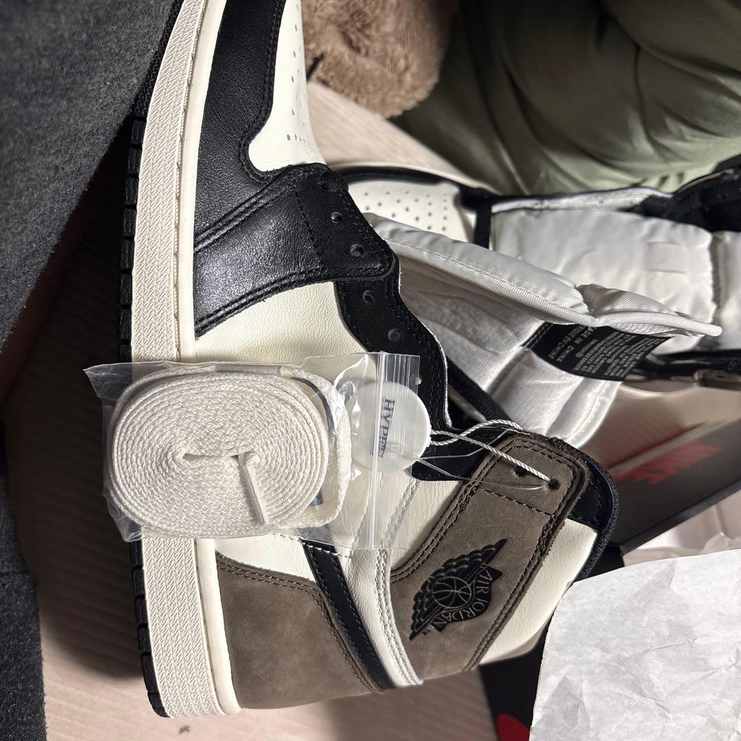 靴 NikeAirJordan 1 High OG \"Sail/Dark Mocha