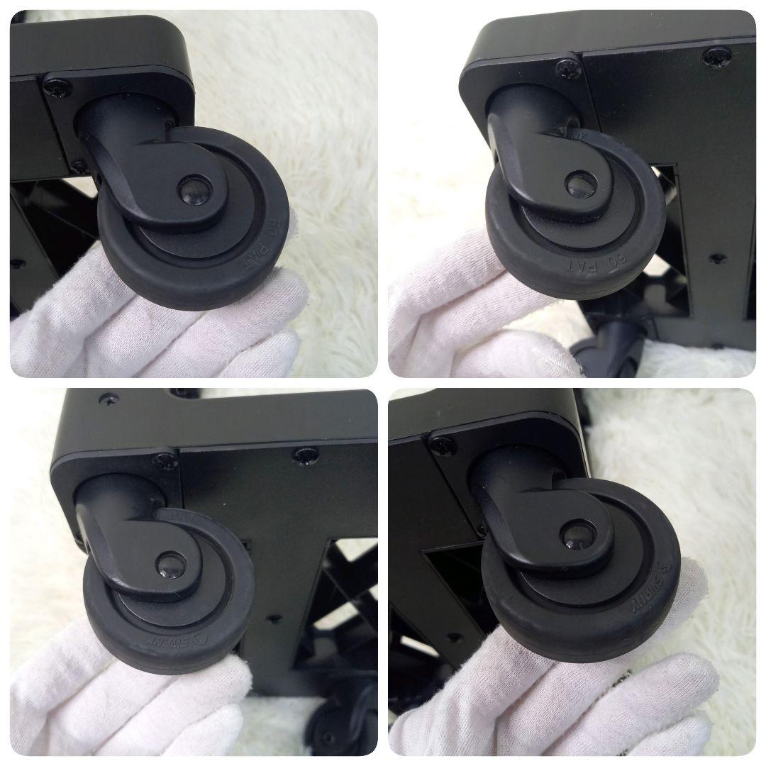 SWANY スワニー D-571 ルーミィ キャリーバッグ スパンコール グレー