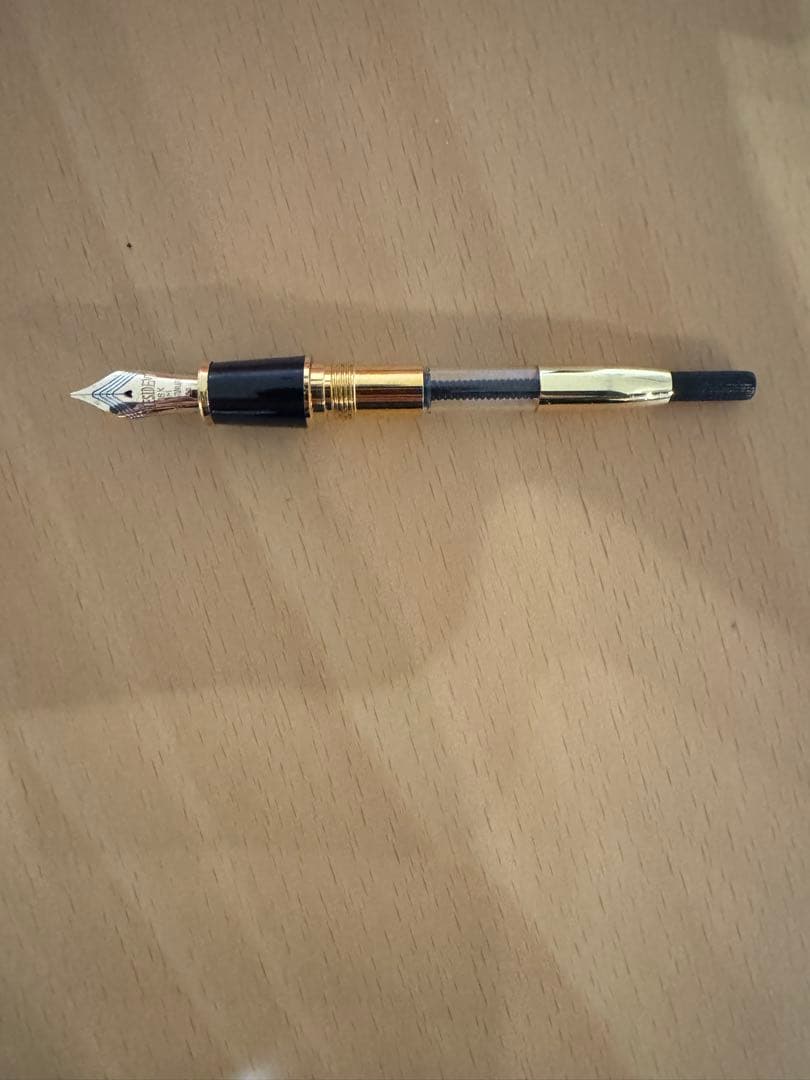 プラチナ万年筆 プレジデント ブラック 中字PTB-20000P