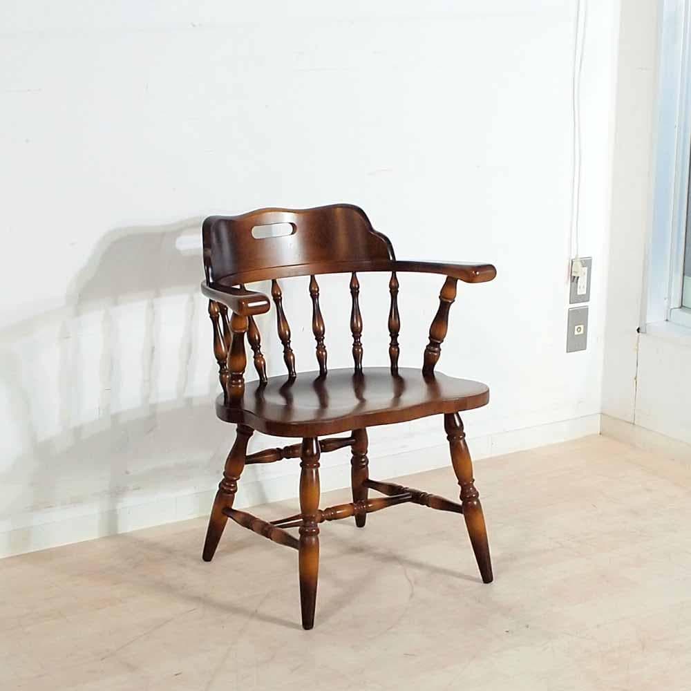 飛騨産業 キツツキ 穂高 キャプテンチェア B アームチェア ZR24383