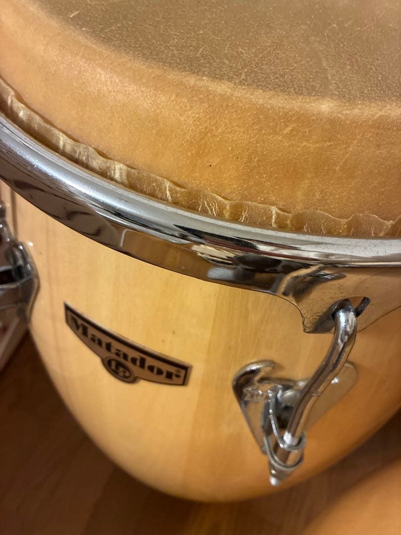 Matador LPコンガ トゥンバ　セット　パーカッション 木製 カバー付き