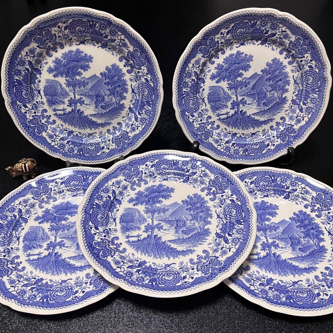 A ビレロイ＆ボッホ ブルゲンランド サイドプレート5枚 18cm