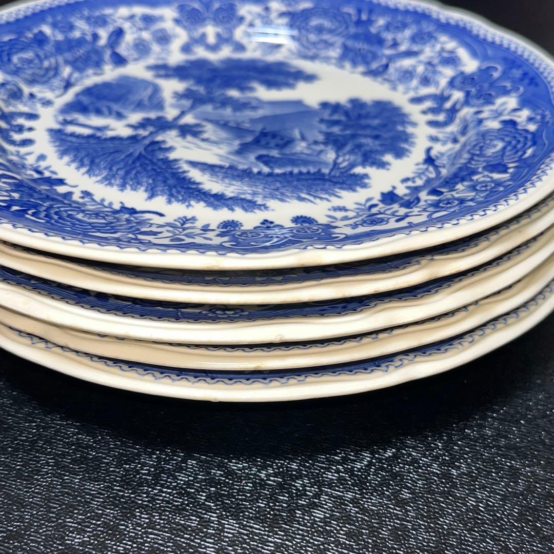 A ビレロイ＆ボッホ ブルゲンランド サイドプレート5枚 18cm