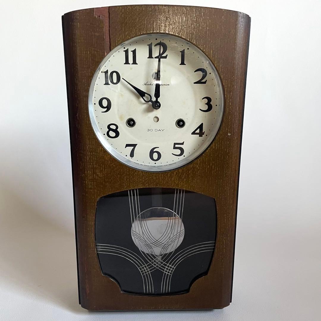 昭和レトロ「Aichi Superior 30 DAY」　愛知時計電機ゼンマイ式