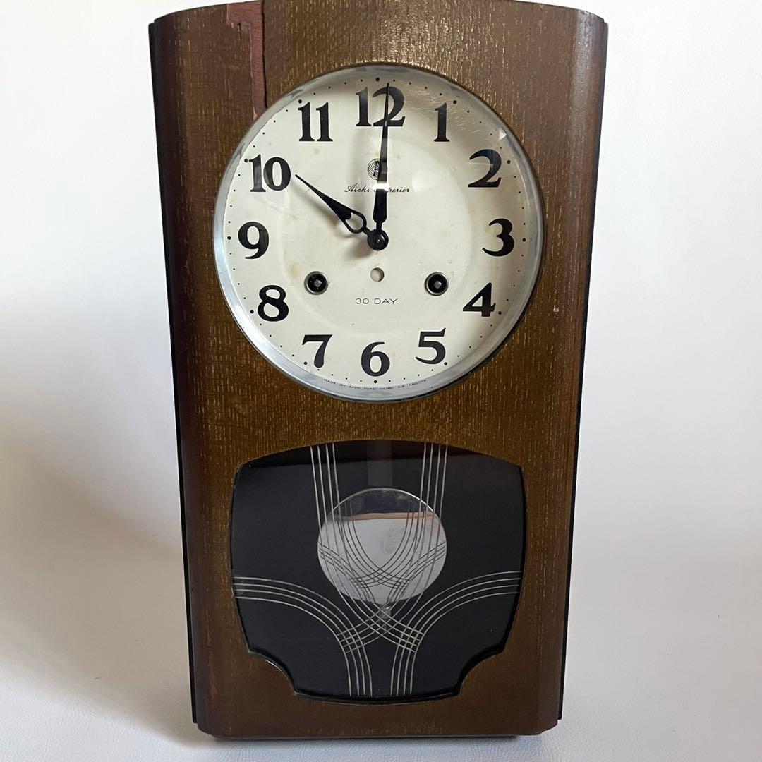 昭和レトロ「Aichi Superior 30 DAY」　愛知時計電機ゼンマイ式