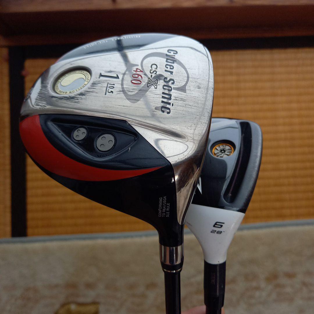 フォーティーン&オデッセイパター　ゴルフクラブフルセット　ゴルフバック付き