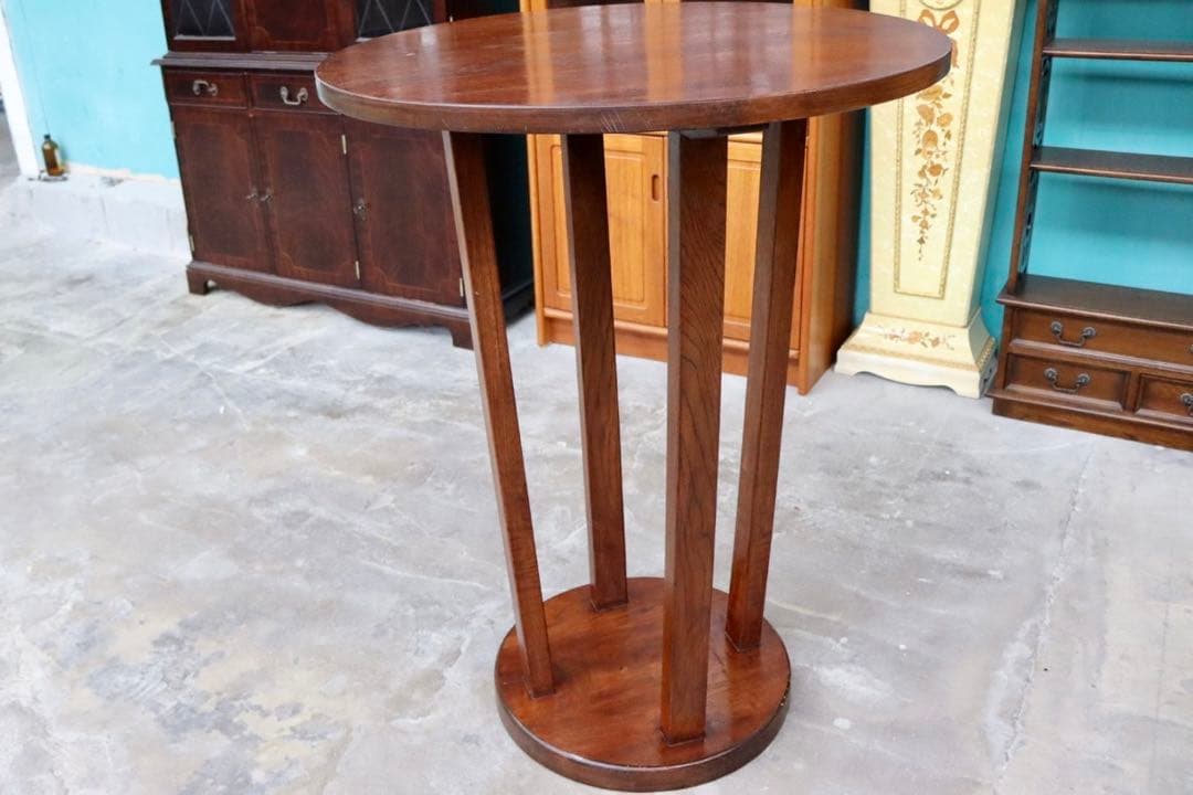 GMIS181A○西洋 木製 カウンター 飾り棚 インテリア 店舗什器 ガーデン