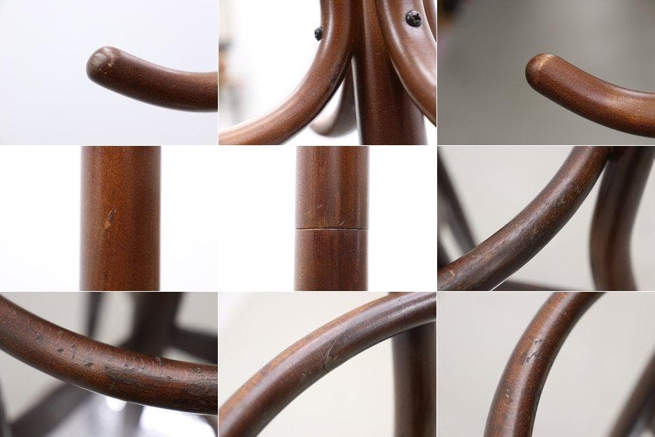 秋田木工 ポールハンガー ブナ材 ヴィンテージ コートハンガー 帽子掛け 傘立て