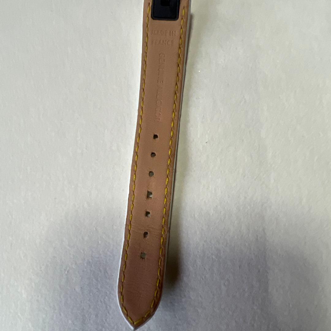 ルイヴィトン　時計ベルト　Sサイズ　アリゲーター　ホワイト
