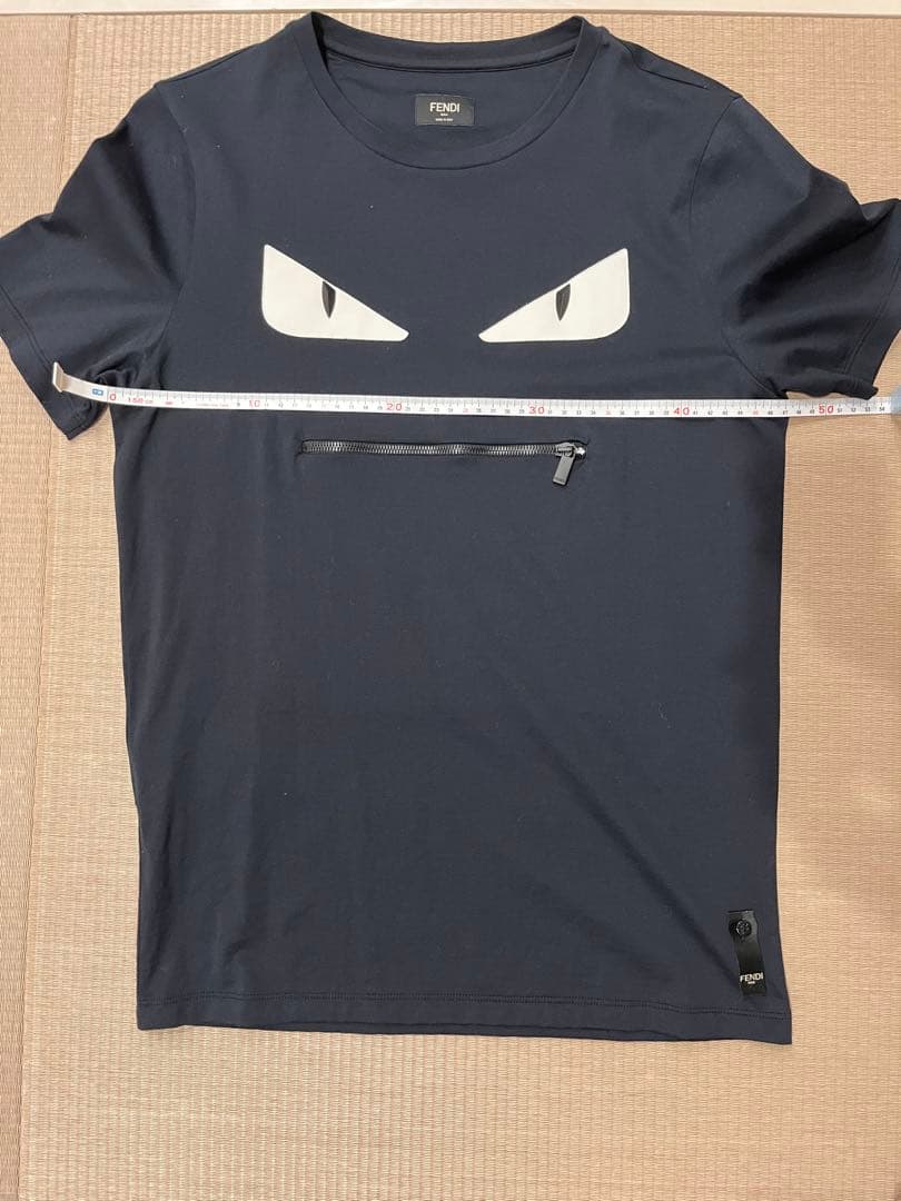 FENDI フェンディ FY0910 A4PZバッグバグズ TシャツS ブラック