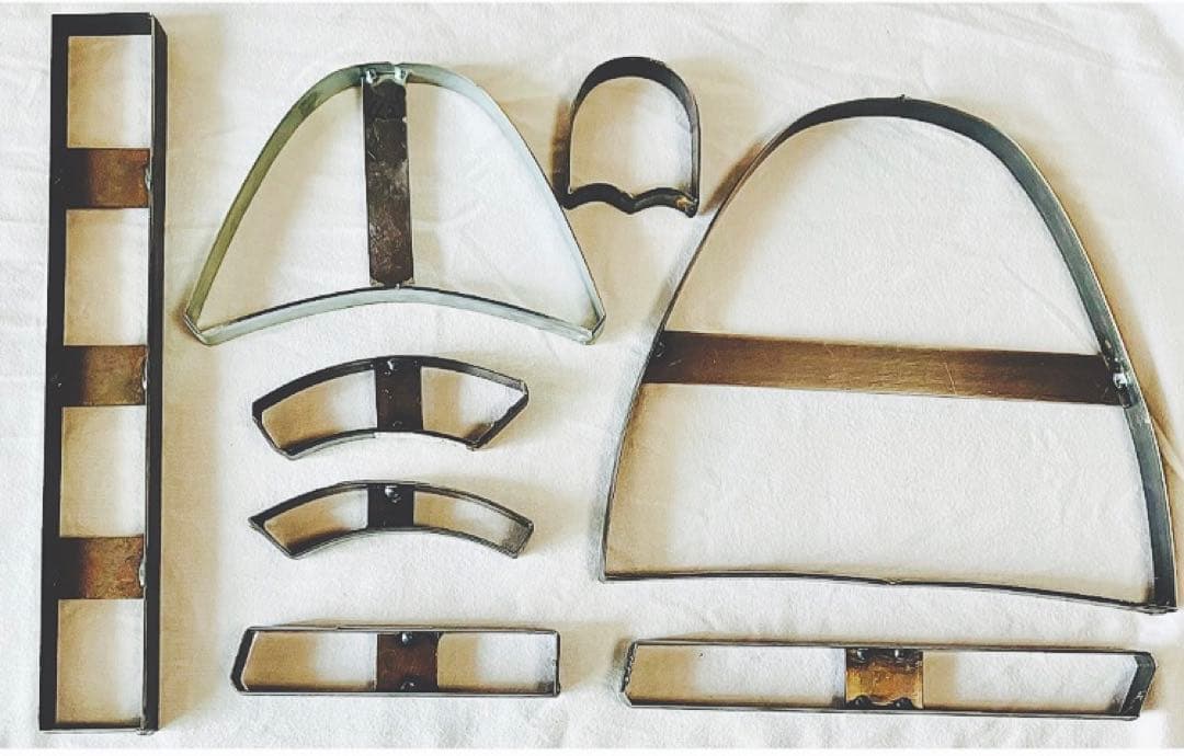 レザークラフト☆抜き型 便利な基本の型 セット