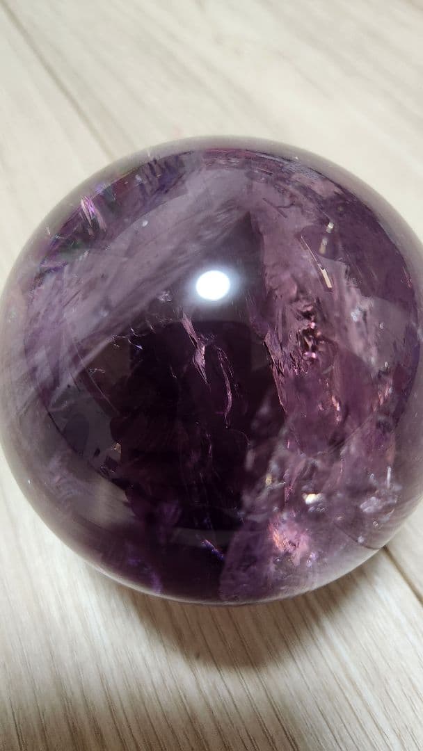 アメジスト　スフィア　玉　③　クォーツ