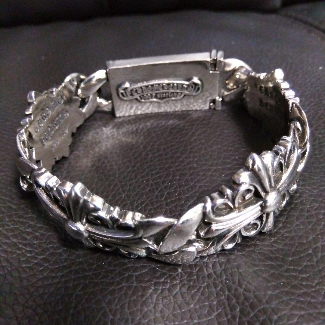 シルバー フラワー モチーフ 1997 sterling ブレスレット