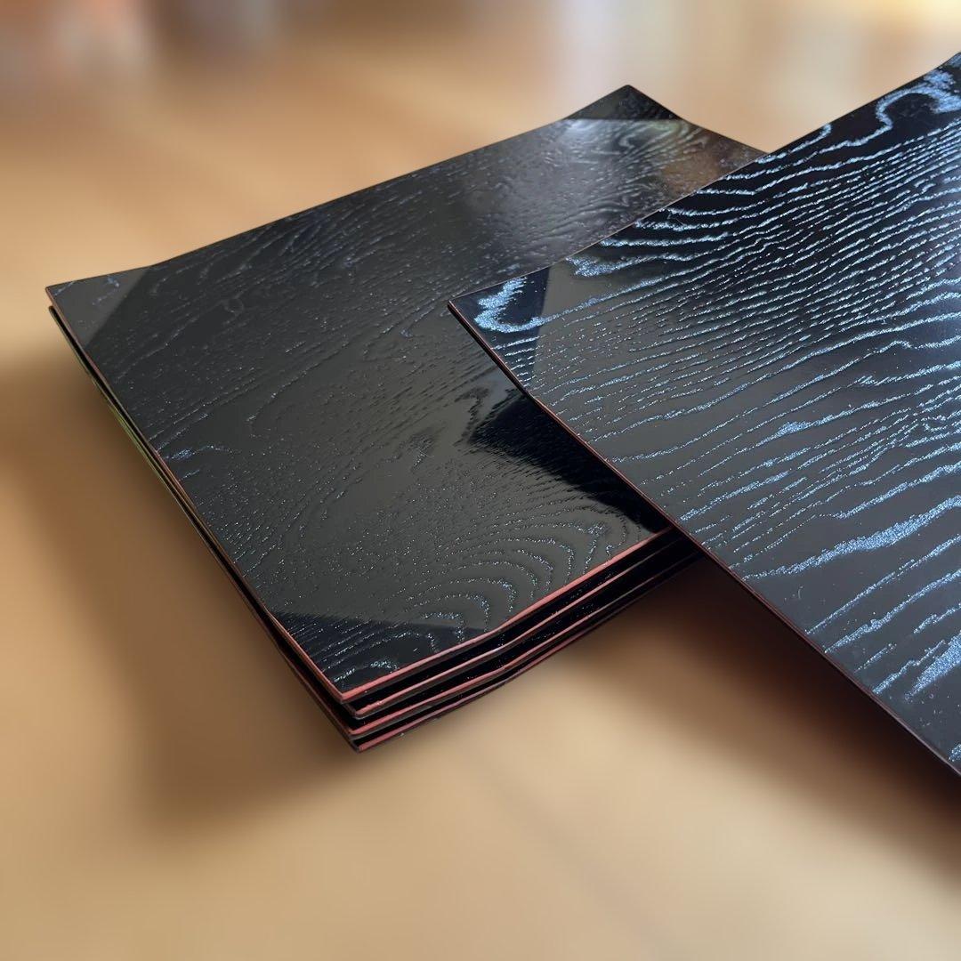 越前塗り銘々盆5枚組