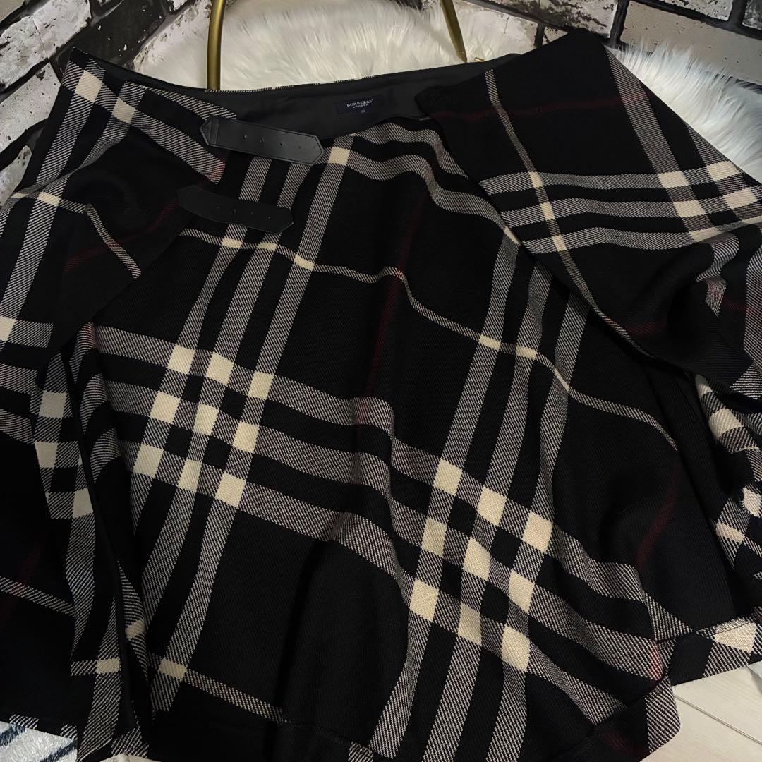 美品✨BURBERRY LONDON バーバリー 巻きスカート ノバチェック