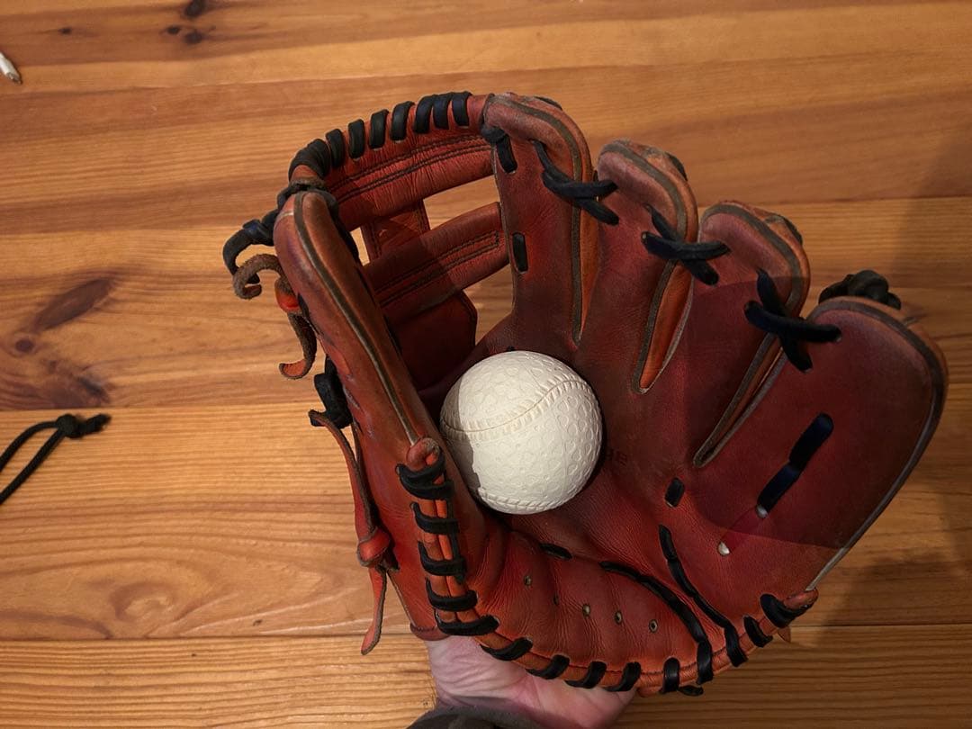 SSK proedge 硬式グローブ オレンジ 収納袋付き