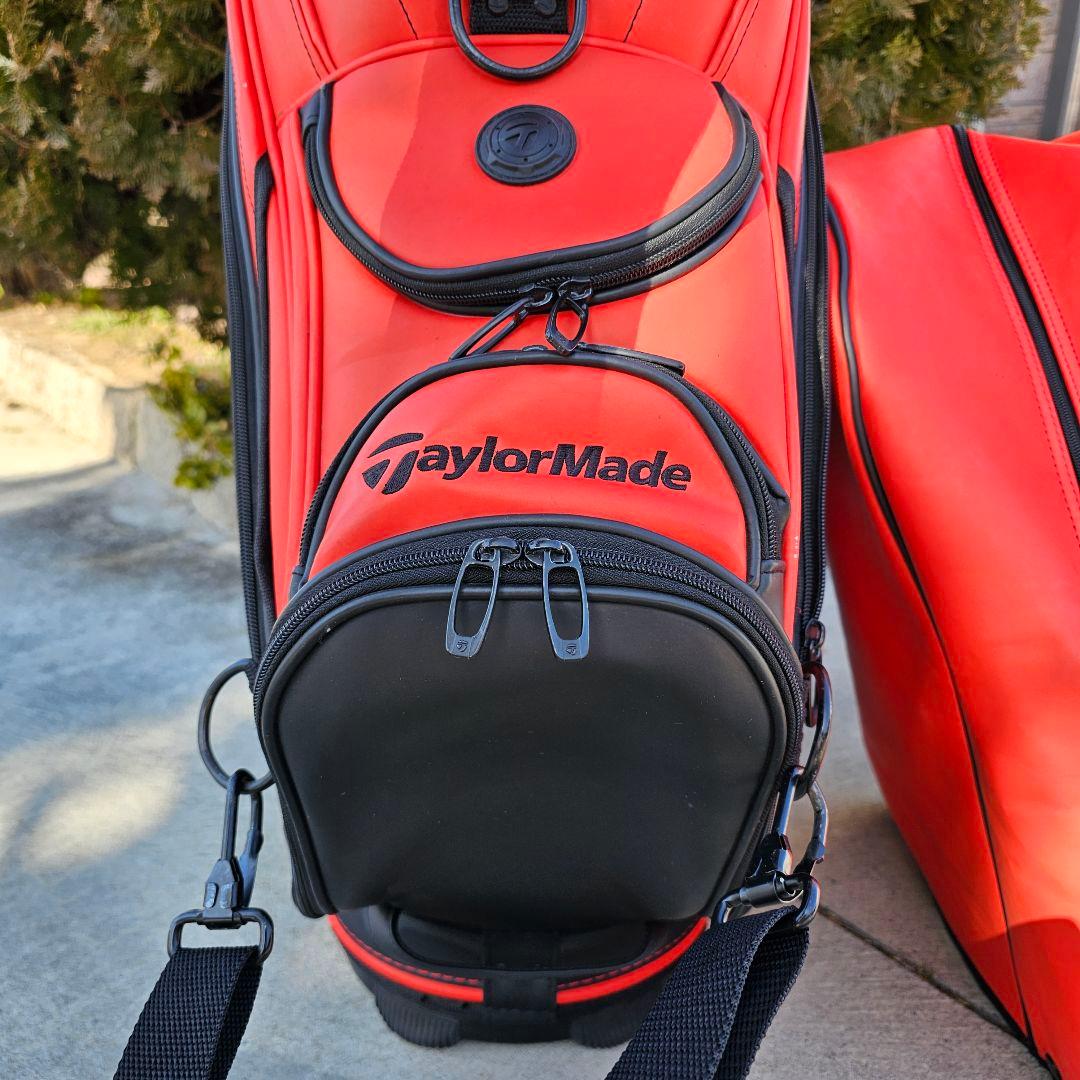 テーラーメイドゴルフ 10.5型3点式プロモデル ツアースタッフキャディバッグ