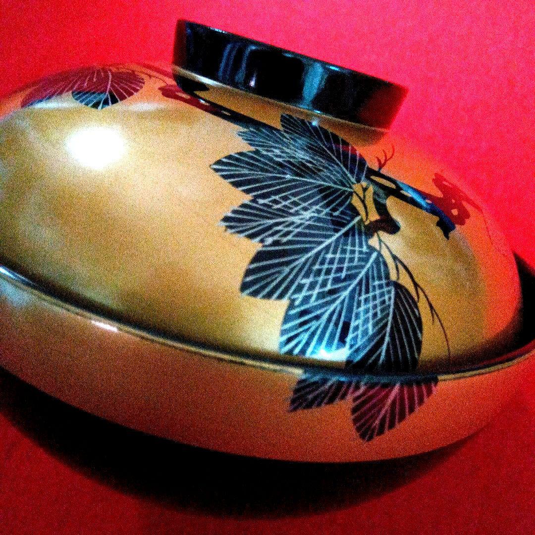 本金蒔絵御吸物椀　十客