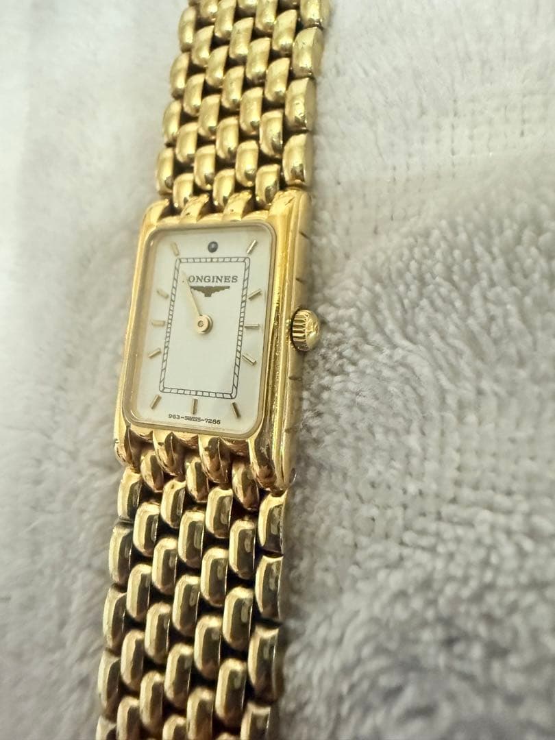 LONGINES ゴールド アナログ腕時計