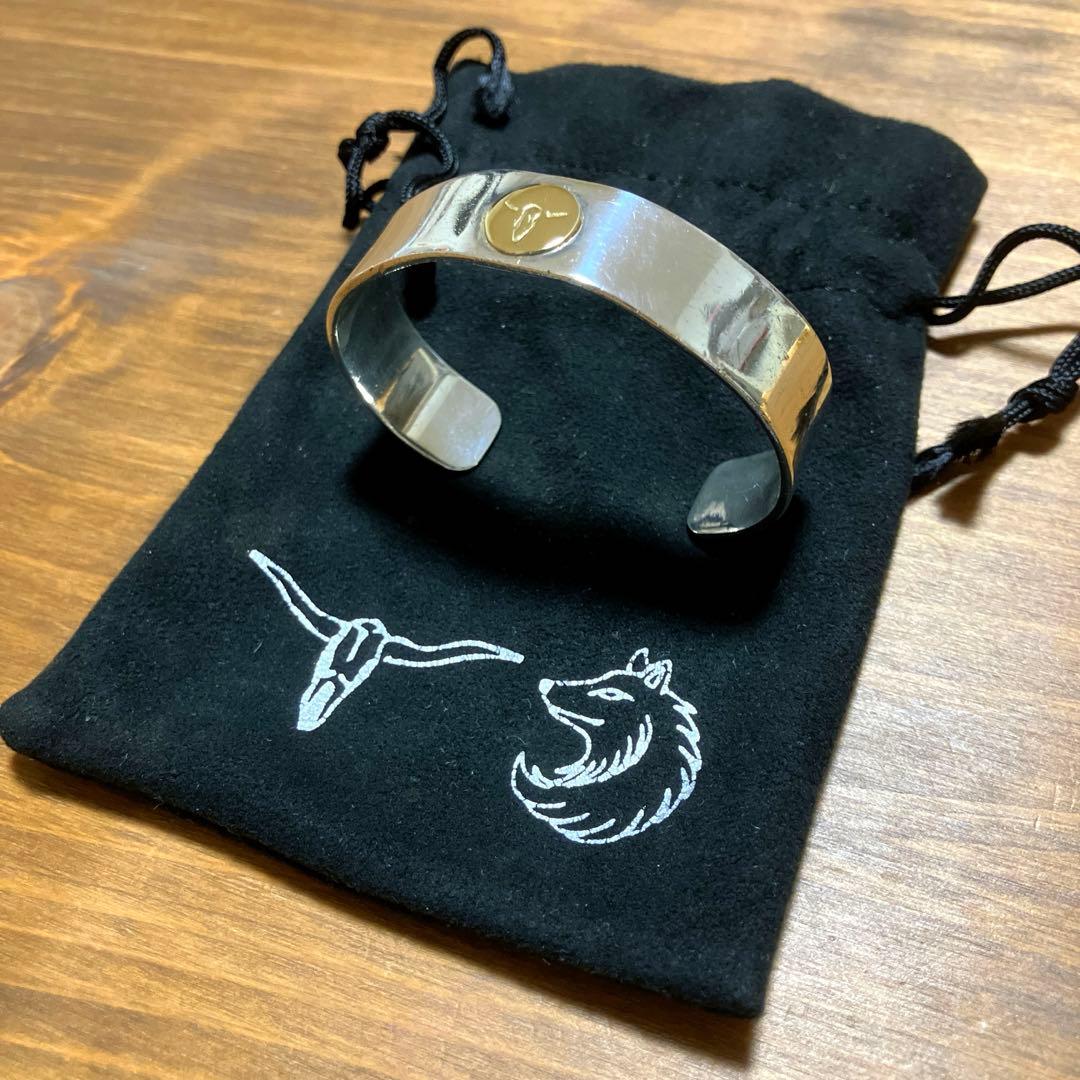 タディアンドキング-TADY&KING-　平打ちバングルGPロングホーン