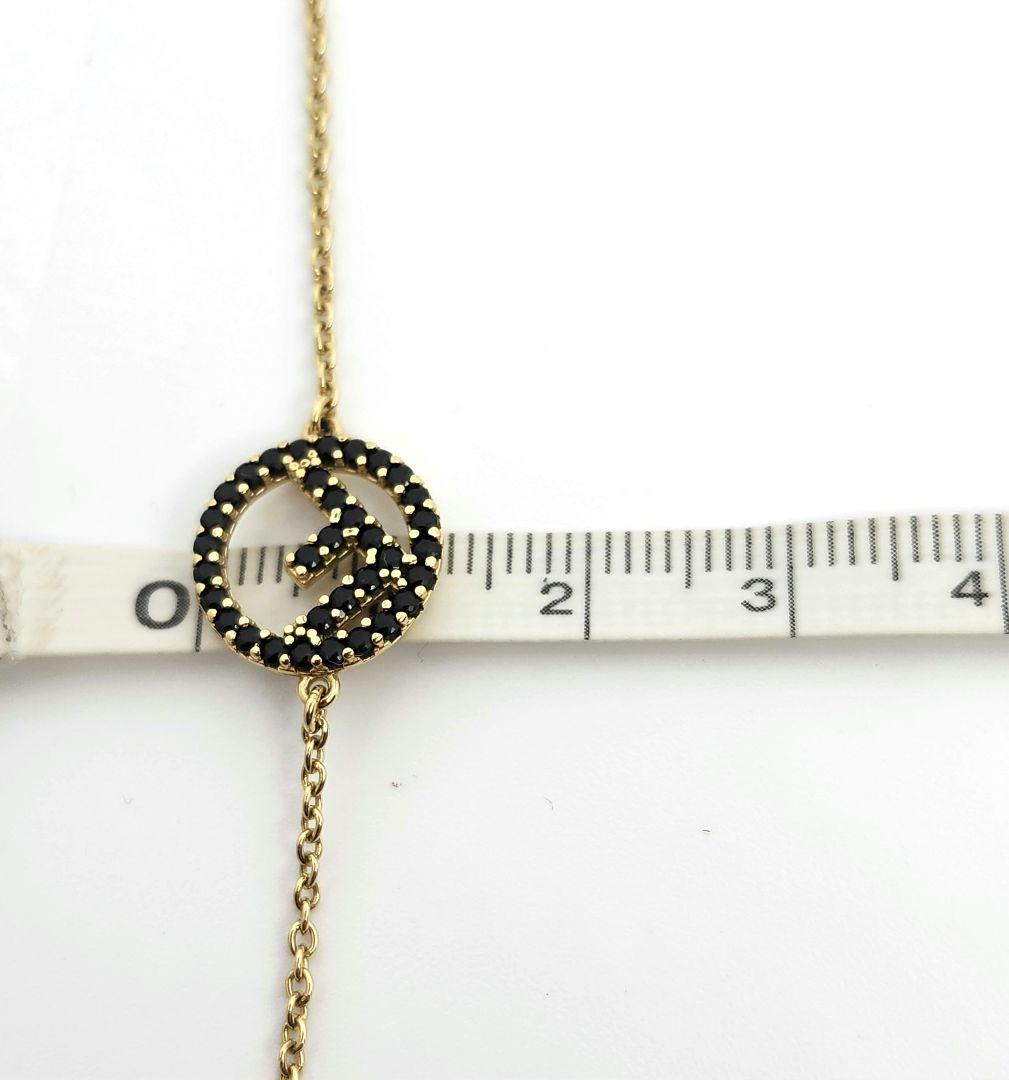 FENDI エフイズフェンディブレスレット GP×カラーストーン ゴールド