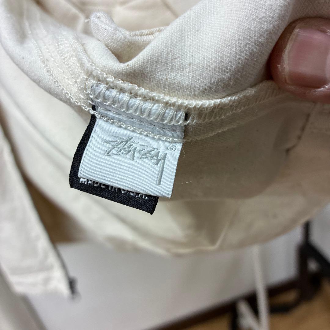 【USA製】 Stussy アイボリー スウィングトップ ジャケット