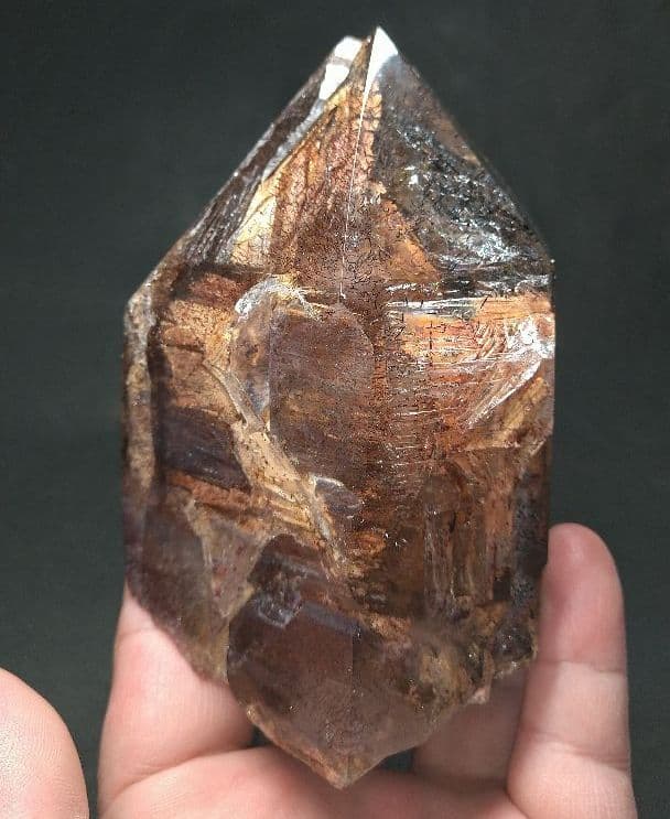 値下げ 義-⑭【水入り エレスチャル スーパーセブン】 121✖️72✖️72㎜